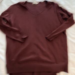 Dreamers Mauve 3/4 sleeve super soft sweater